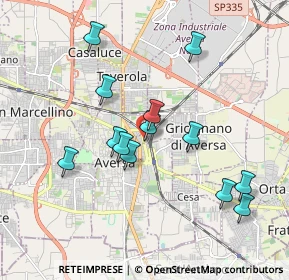 Mappa Vicolo Trabucco, 81032 Carinaro CE, Italia (1.88154)