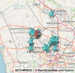 Mappa Via Silvio Pellico, 81032 Carinaro CE, Italia (6.00059)