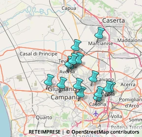 Mappa Vicolo Trabucco, 81032 Carinaro CE, Italia (6.10267)