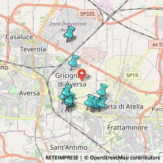 Mappa Via Casolla, 81030 Gricignano di Aversa CE, Italia (1.77077)