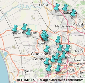 Mappa Piazza Trieste e Trento, 81031 Aversa CE, Italia (8.78)