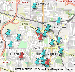 Mappa Piazza Trieste e Trento, 81031 Aversa CE, Italia (1.227)