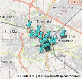 Mappa Piazza Trieste e Trento, 81031 Aversa CE, Italia (1.108)