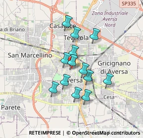 Mappa Piazza Trieste e Trento, 81031 Aversa CE, Italia (1.44)