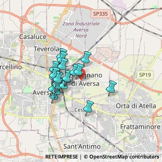 Mappa Via XXIV Maggio, 81030 Gricignano di Aversa CE, Italia (1.4335)