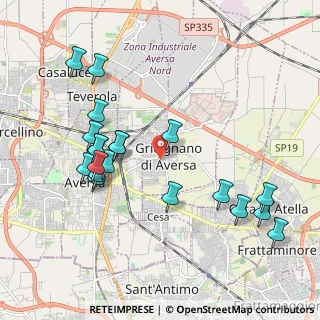 Mappa Via XXIV Maggio, 81030 Gricignano di Aversa CE, Italia (2.2785)