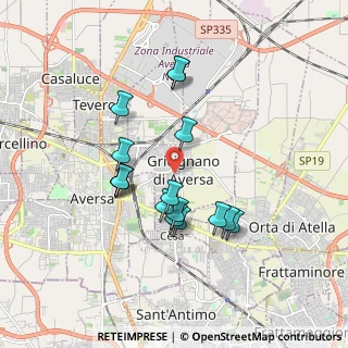 Mappa Via XXIV Maggio, 81030 Gricignano di Aversa CE, Italia (1.70813)
