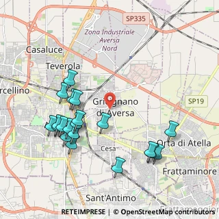 Mappa Via XXIV Maggio, 81030 Gricignano di Aversa CE, Italia (2.3105)