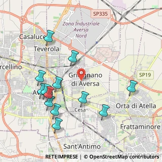 Mappa Via XXIV Maggio, 81030 Gricignano di Aversa CE, Italia (2.37615)
