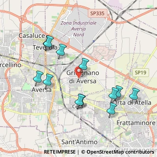 Mappa Via XXIV Maggio, 81030 Gricignano di Aversa CE, Italia (2.21583)