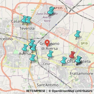 Mappa Via XXIV Maggio, 81030 Gricignano di Aversa CE, Italia (2.58313)