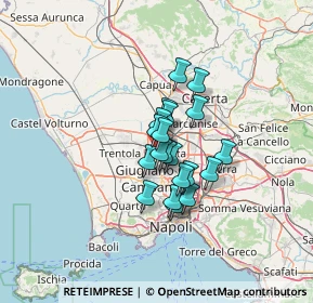 Mappa Via Verdi angolo, 81031 Aversa CE, Italia (8.6945)