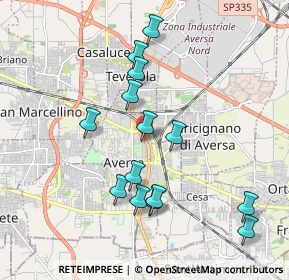 Mappa Via Verdi angolo, 81031 Aversa CE, Italia (2.00643)