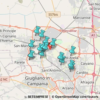 Mappa Via Ugo Foscolo, 81030 Gricignano di Aversa CE, Italia (3.02063)