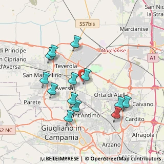 Mappa Via Ugo Foscolo, 81030 Gricignano di Aversa CE, Italia (4.00077)