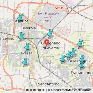 Mappa Via Ugo Foscolo, 81030 Gricignano di Aversa CE, Italia (2.80364)