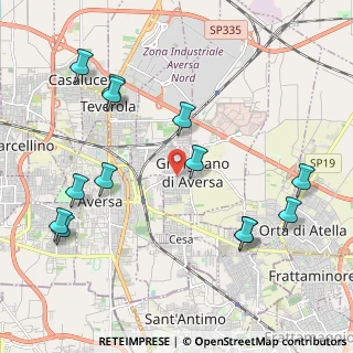 Mappa Via Ugo Foscolo, 81030 Gricignano di Aversa CE, Italia (2.58692)