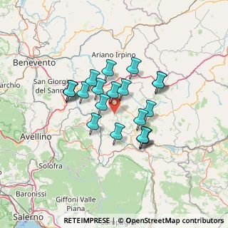 Mappa Contrada Gaudiello, 83050 Villamaina AV, Italia (11.2555)