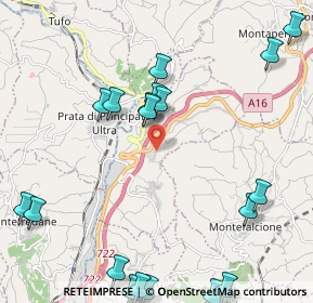 Mappa Via Colle del Noce, 83039 Pratola Serra AV, Italia (3.0185)