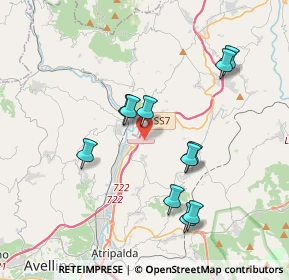 Mappa Via Colle del Noce, 83039 Pratola Serra AV, Italia (3.77727)