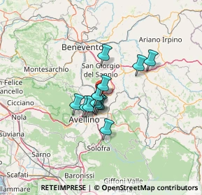 Mappa Via Colle del Noce, 83039 Pratola Serra AV, Italia (8.49462)