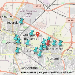 Mappa Via Castello, 81030 Succivo CE, Italia (2.13)