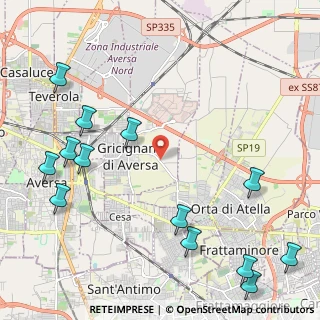 Mappa Via Castello, 81030 Succivo CE, Italia (3.15769)