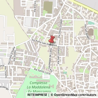 Mappa Via Porta San GIovanni, snc, 81031 Aversa, Caserta (Campania)