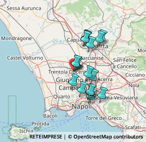Mappa Via Felice Pommella, 81031 Aversa CE, Italia (10.90118)