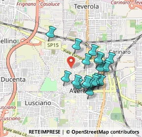 Mappa Via Felice Pommella, 81031 Aversa CE, Italia (0.797)