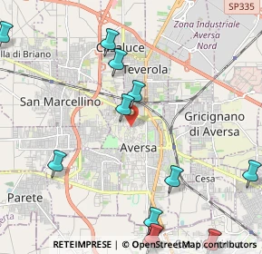 Mappa Via Felice Pommella, 81031 Aversa CE, Italia (2.99083)