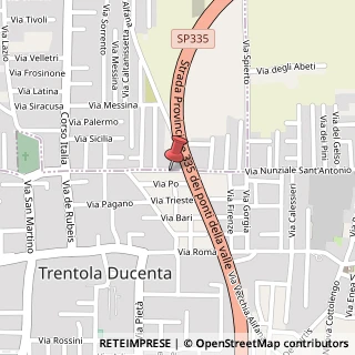 Mappa Via Nunziale San Antonio, 16 C, 81038 Trentola-Ducenta, Caserta (Campania)