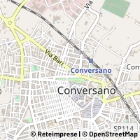 Mapa Conversano