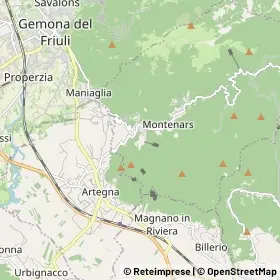 Mappa Montenars