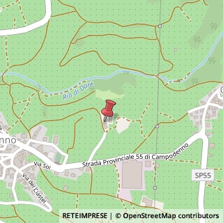 Mappa SP55, 55, 38010 Campodenno, Trento (Trentino-Alto Adige)