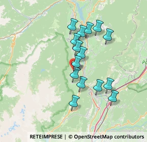 Mappa Nella frazinone di Campodenno sul bivio di via giaz via salvez, 38010 Campodenno TN, Italia (5.97533)