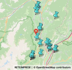 Mappa Nella frazinone di Campodenno sul bivio di via giaz via salvez, 38010 Campodenno TN, Italia (8.294)