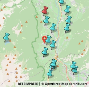 Mappa Nella frazinone di Campodenno sul bivio di via giaz via salvez, 38010 Campodenno TN, Italia (4.5335)