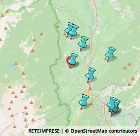 Mappa Nella frazinone di Campodenno sul bivio di via giaz via salvez, 38010 Campodenno TN, Italia (4.28091)