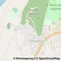 Mapa Osoppo