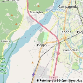 Mappa Osoppo
