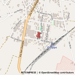 Mappa Via Brigata Re, 4, 33010 Osoppo UD, Italia, 33010 Osoppo, Udine (Friuli-Venezia Giulia)