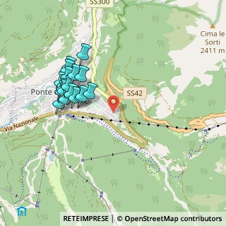Mappa Via degli Alpini, 25056 Ponte di legno BS, Italia (0.932)