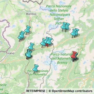 Mappa Via degli Alpini, 25056 Ponte di legno BS, Italia (16.115)