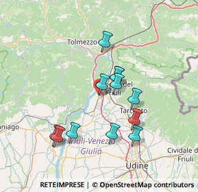 Mappa Via I Maggio, 33010 Osoppo UD, Italia (12.28583)