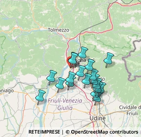 Mappa Via I Maggio, 33010 Osoppo UD, Italia (11.44579)