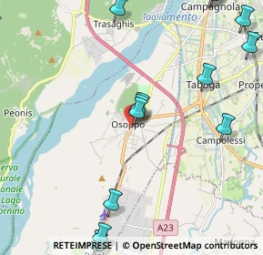 Mappa Via I Maggio, 33010 Osoppo UD, Italia (2.69692)