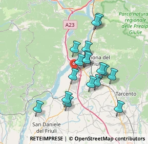 Mappa Via I Maggio, 33010 Osoppo UD, Italia (6.14118)