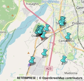 Mappa Via Giuseppe Garibaldi, 33013 Gemona del Friuli UD, Italia (1.3115)