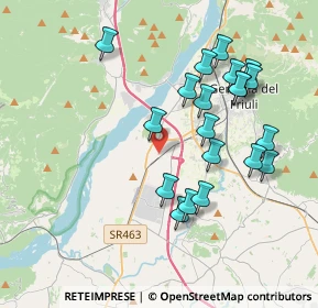 Mappa Via Giuseppe Garibaldi, 33013 Gemona del Friuli UD, Italia (3.754)